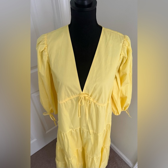 Tuckernuck. Hyacinth House. Yellow Maxi Dress - Picture 4 of 5